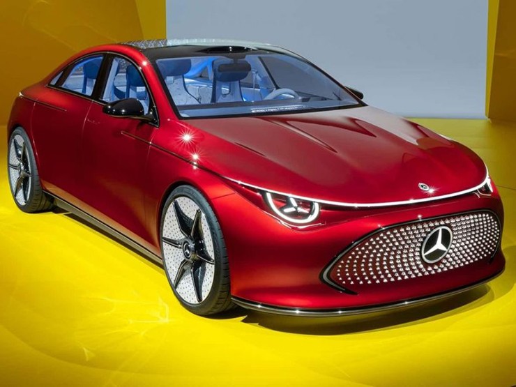 Mercedes-Benz CLA được làm mới thành xe tương lai