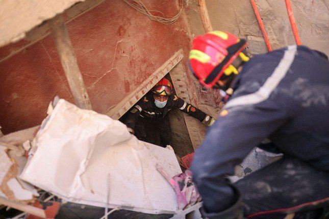 Động đất khiến hàng nghìn người thiệt mạng: Các đội cứu hộ đổ về Maroc - 2