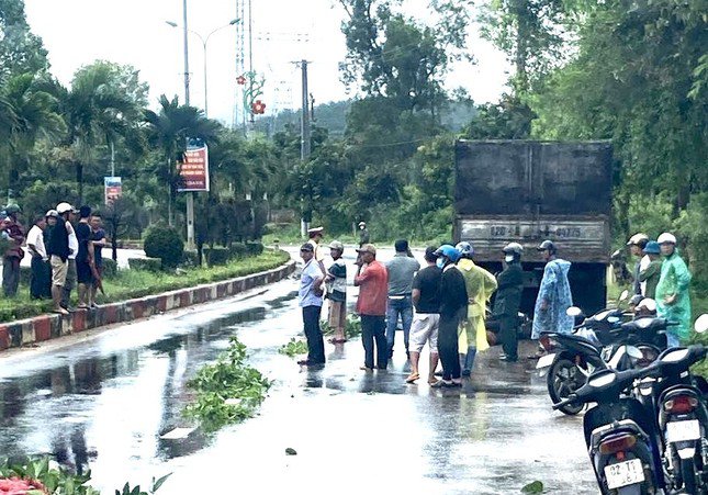 Hiện trường vụ tai nạn