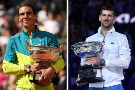 Ngày Djokovic giành Grand Slam thứ 24, Nadal cũng đón kỷ lục mới
