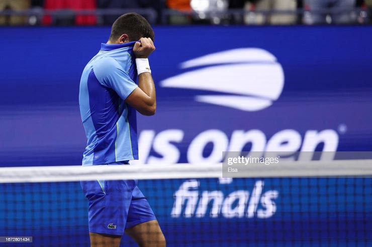 Chùm ảnh Djokovic đăng quang US Open 2023: Đổ gục xuống sân, tri ân đầy cảm xúc - 5