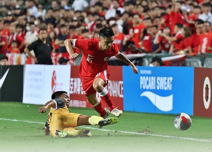 Hồng Kông (Trung Quốc) thắng đậm Brunei 10 bàn không gỡ