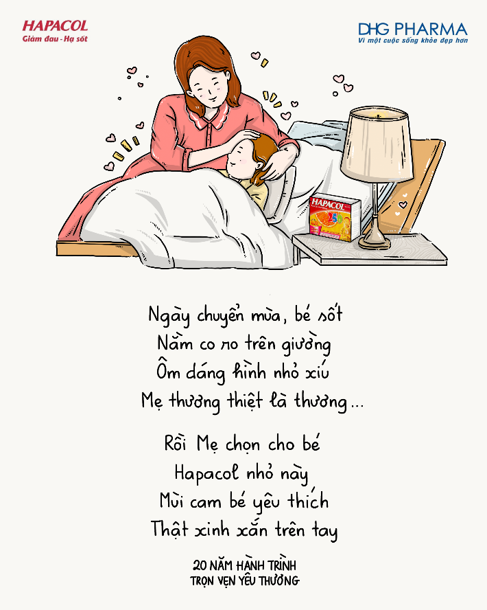 Những khoảnh khắc gói trọn hành trình 20 năm trọn vẹn yêu thương cùng Hapacol qua tranh vẽ - 3