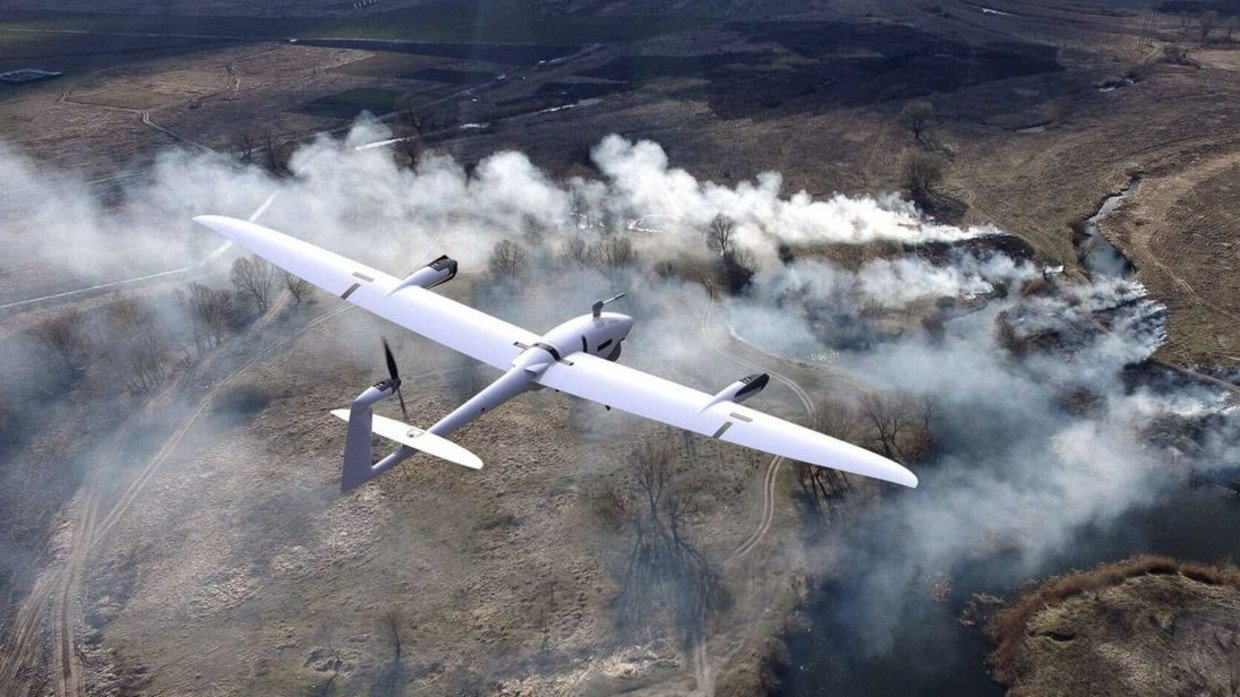 Mẫu UAV do hãng&nbsp;Quantum-Systems&nbsp;của Đức sản xuất.