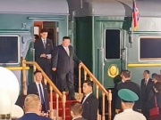 Thế giới - Ông Kim Jong-un được đón tiếp long trọng ở vùng Primorye - Nga