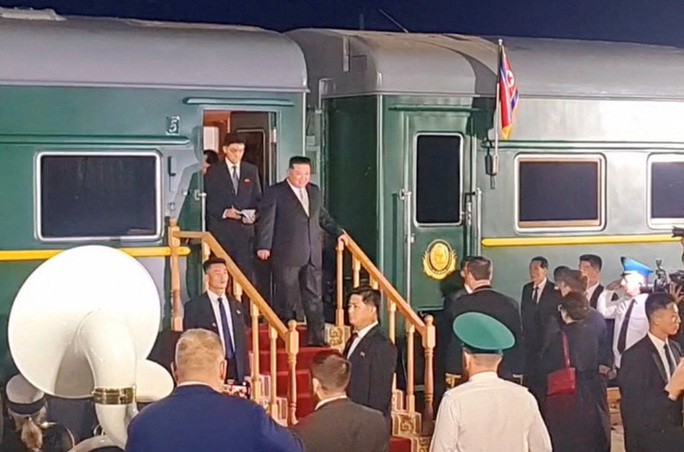 Ông Kim Jong-un được đón tiếp long trọng ở vùng Primorye - Nga - 1