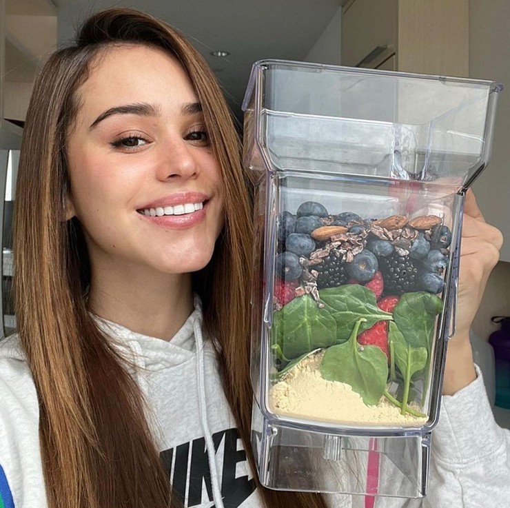 Yanet Garcia&nbsp;thường xuyên chia sẻ khẩu phần các bữa ăn lên trang cá nhân.