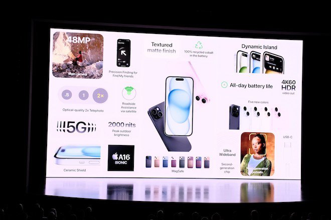 TRỰC TIẾP: iPhone 15 series ra mắt, "lột xác" nhưng giá không đổi - 20