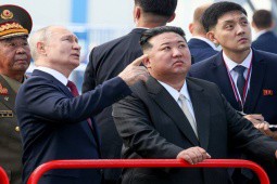 5 giờ gặp gỡ giữa ông Putin và nhà lãnh đạo Triều Tiên Kim Jong Un ở trung tâm vũ trụ