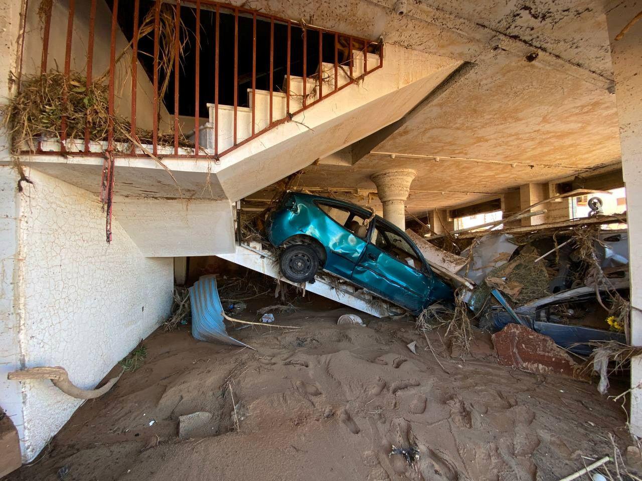 Vỡ đập ở Libya: Tang thương cảnh 1/4 thành phố bị 
