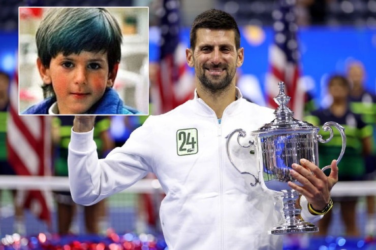 Clip Djokovic lần đầu cầm vợt thu hút hàng triệu lượt xem