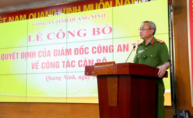 Thiếu tướng Đinh Văn Nơi điều động, bổ nhiệm 13 vị trí lãnh đạo Công an tỉnh Quảng Ninh - 2