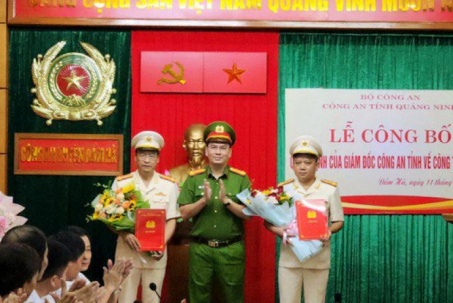Thiếu tướng Đinh Văn Nơi điều động, bổ nhiệm 13 vị trí lãnh đạo Công an tỉnh Quảng Ninh