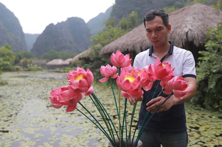 Anh đã xuất khẩu hoa này sang một số nước trên thế giới.