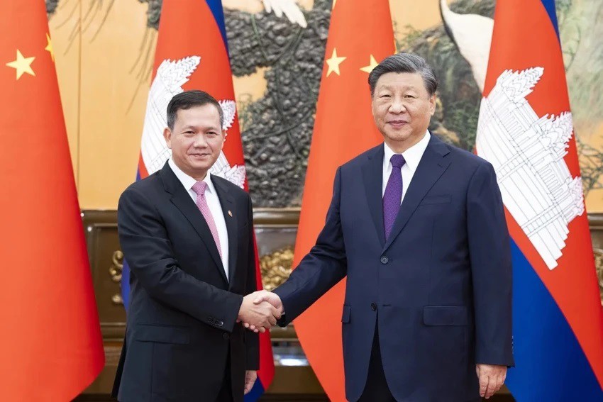 Ông Hun Manet gặp Chủ tịch Trung Quốc Tập Cận Bình - 1