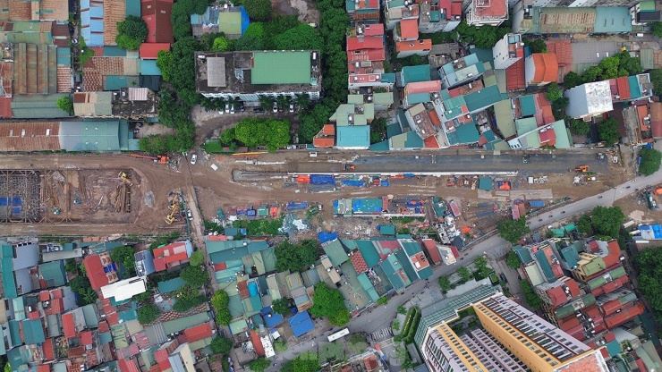Mục sở thị hầm chui gần 800 tỷ ở Hà Nội đang tăng tốc thi công - 6