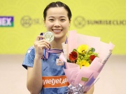 Thể thao - Hot girl cầu lông Thùy Linh ngược dòng kịch tính vô địch Vietnam Open 2023