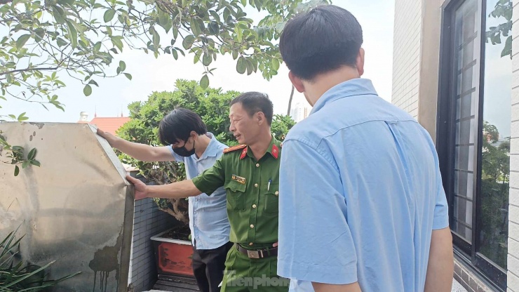 Theo đoàn liên ngành kiểm tra chung cư mini, nhà cho thuê trọ ở Hà Nội - 12