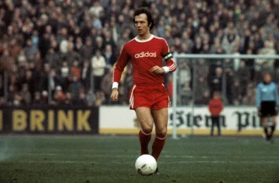 Franz Beckenbauer được gọi là "Hoàng đế". ẢNH: GETTY