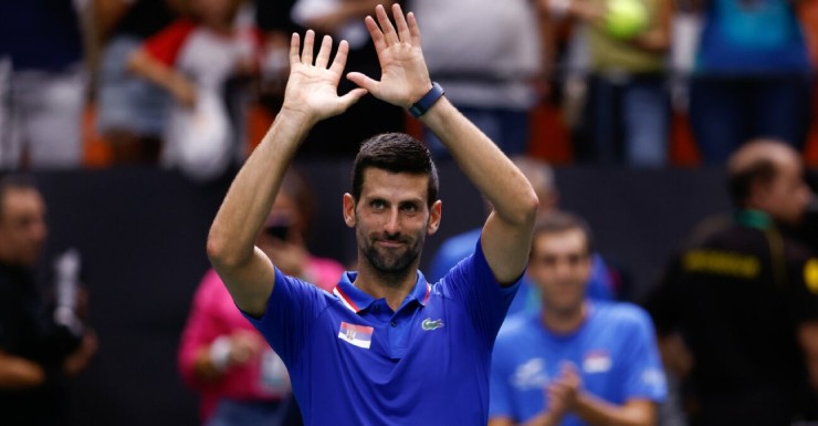 Sau US Open, Djokovic giúp tuyển Serbia giành vé tứ kết Davis Cup 2023