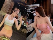 Làm đẹp - Hotgirl Trâm Anh chăm độ body khi có tình yêu, tuyển thêm người &quot;bẻ dáng&quot; để số đo nảy nở