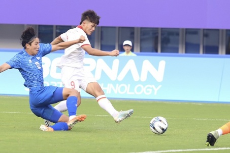 Trực tiếp bóng đá U23 Việt Nam - U23 Mông Cổ: Đội bạn rút ngắn cuối trận (ASIAD) (Hết giờ)