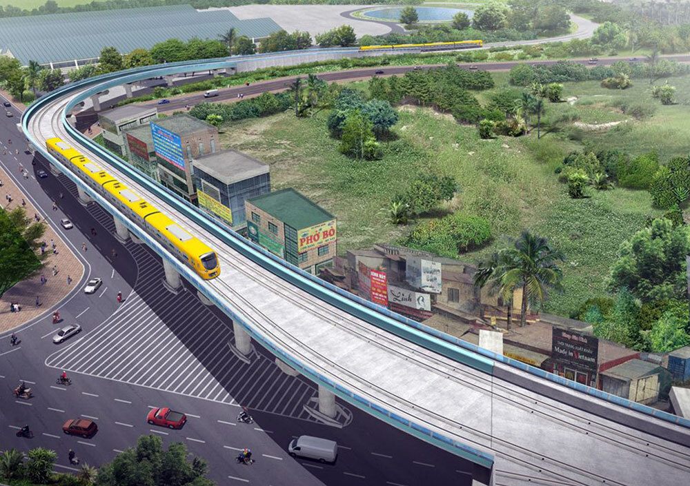 Dự án đường sắt đô thị số 5 dài hơn 38 km sẽ chạy qua 7 quận, huyện Hà Nội? - 1