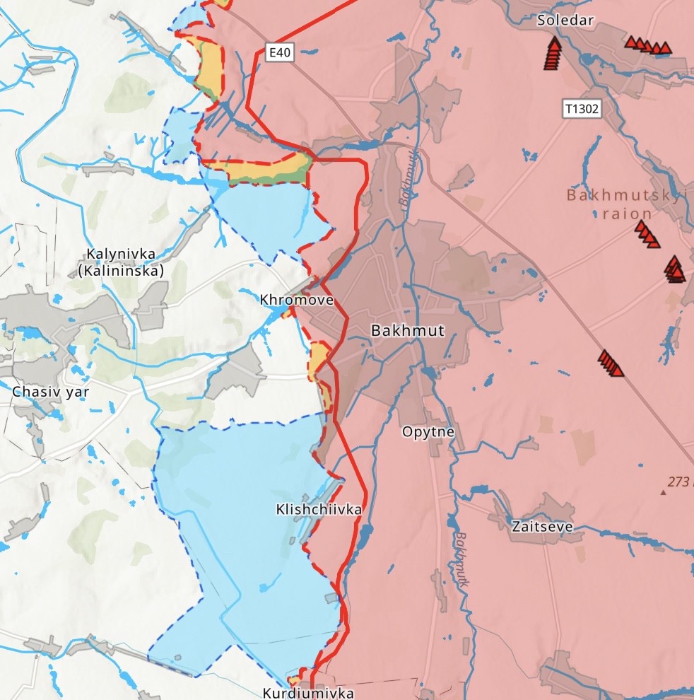Ukraine tuyên bố vượt qua phòng tuyến Nga gần Bakhmut - 2