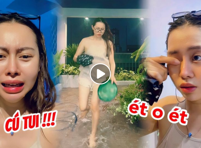 Việt Phương Thoa tự nhận là "nhà tối tạo nội dung" sau sự cố đêm mưa to