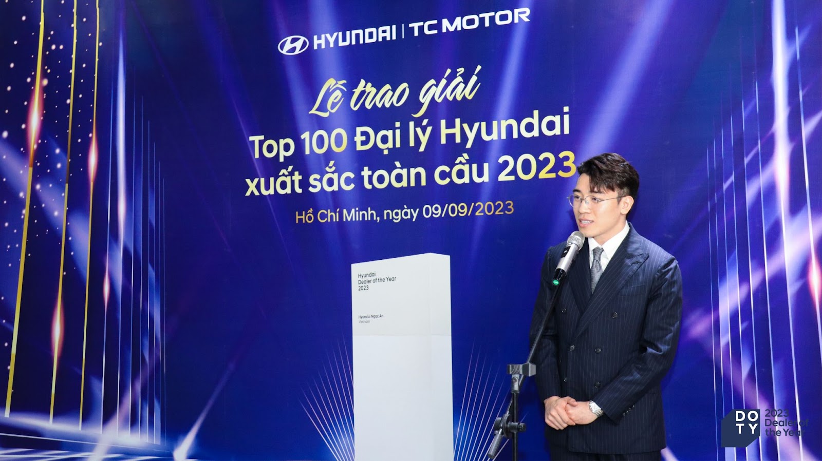 Hyundai Ngọc An đạt giải “Top 100 Đại lý Hyundai xuất sắc toàn cầu 2023” do Hyundai Motor Company trao tặng - 3