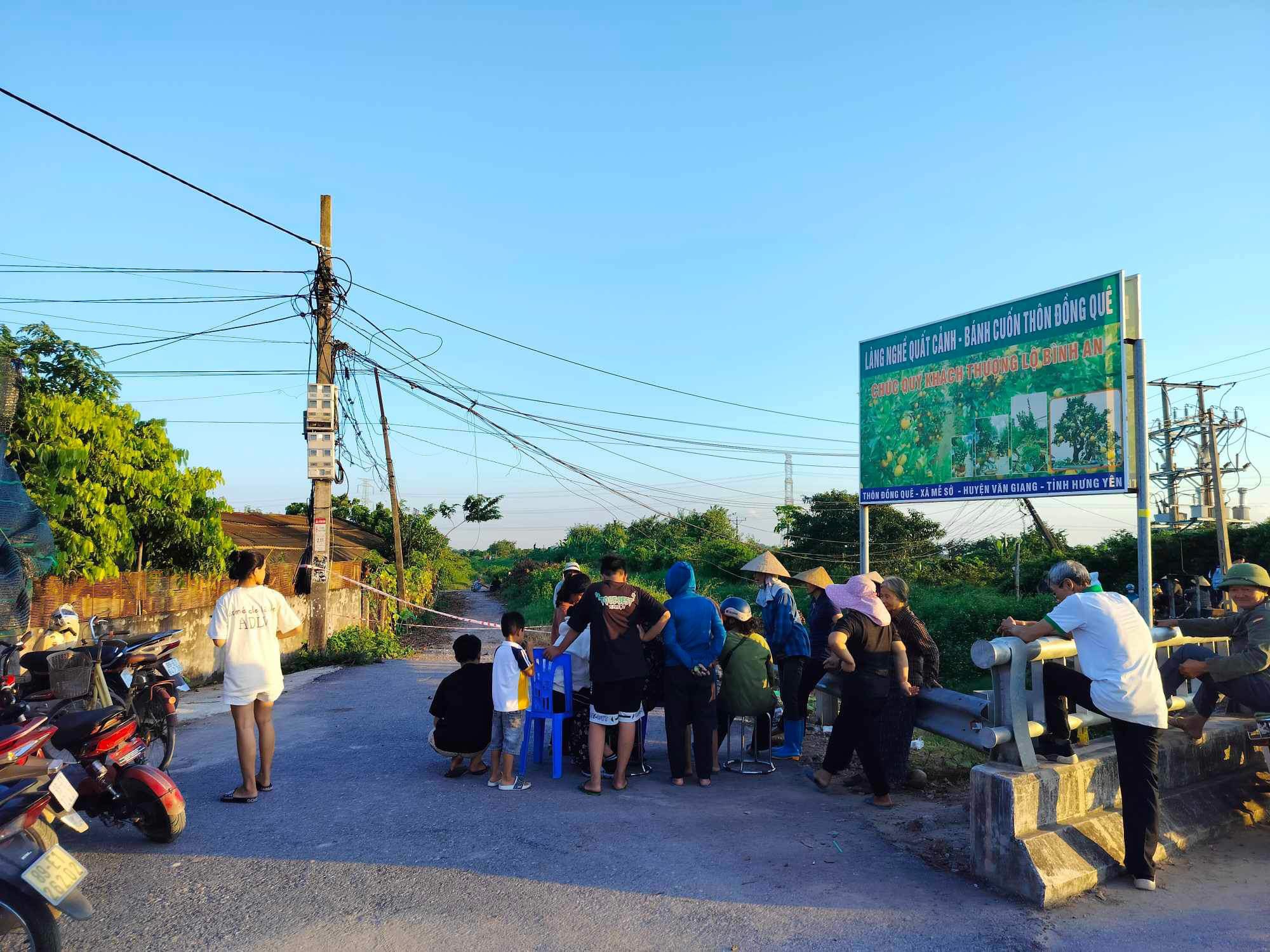 Công an tỉnh Hưng Yên phối hợp với Công an TP Hà Nội truy tìm đối tượng.