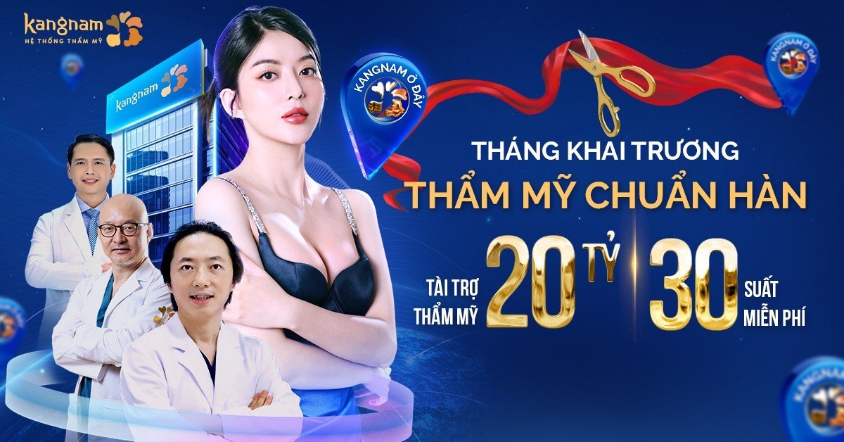 Kangnam đồng loạt khai trương hệ thống, tài trợ thẩm mỹ miễn phí 20 tỷ đồng - 1