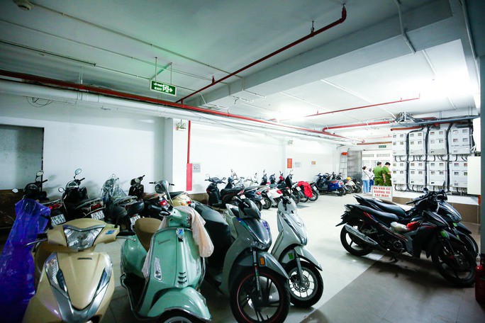 Quận Thanh Xuân yêu cầu di chuyển xe máy, xe đạp điện khỏi tầng 1 chung cư mini - 2