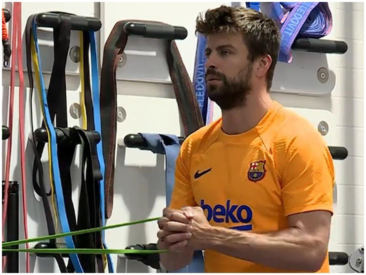 Gerard Piqué đã luyện tập rất nhiều để có được như ngày hôm nay.