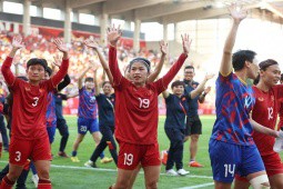 Trực tiếp bóng đá nữ Việt Nam - Nepal: Thanh Nhã dự bị, Hoàng Thị Loan đá chính (ASIAD)