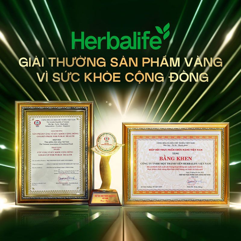 Herbalife Việt Nam nhận Giải thưởng “Sản Phẩm Vàng Vì Sức Khỏe Cộng Đồng 2023” - 2