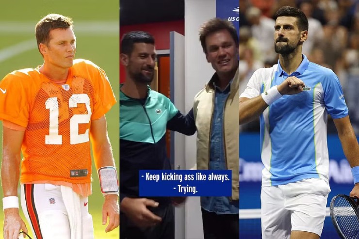 Djokovic và Brady là đôi bạn thân