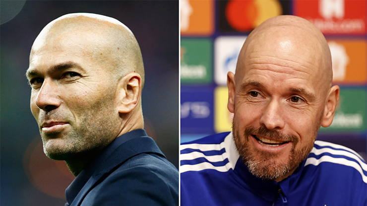 Liệu Zidane có đến MU để&nbsp;thay thế Ten Hag ở mùa giải hiện tại?