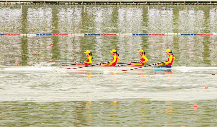 Rowing Việt Nam thi 4 nội dung chung kết sáng 25/9