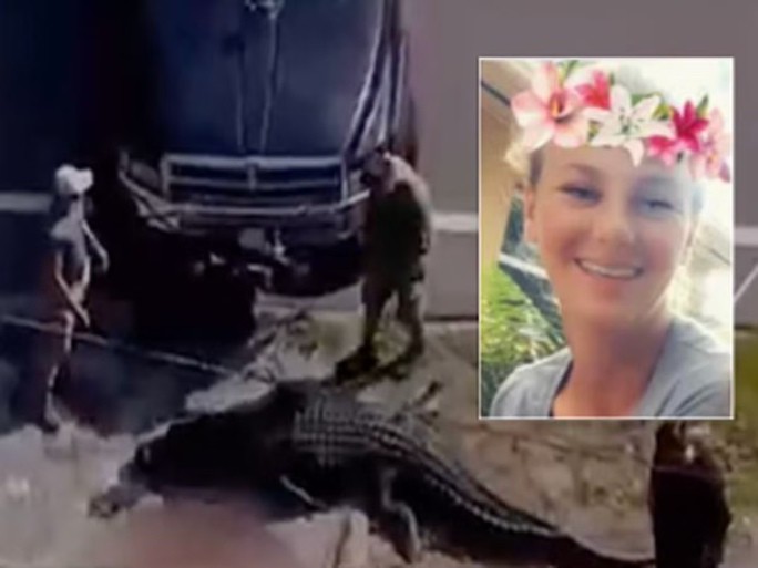 Mỹ giết cá sấu ngậm thi thể người phụ nữ - 1