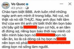 Cục PTTH&TTĐT nói về tài khoản Facebook Vo Quoc xúc phạm báo chí