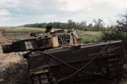 Video: Bộ Quốc phòng Nga thông tin chi tiết vụ phá hủy 2 xe tăng Leopard 2