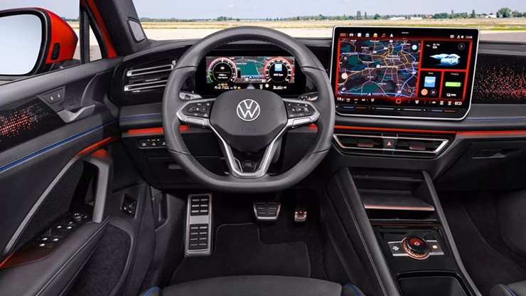 Volkswagen Tiguan phiên bản mới và sở hữu động cơ lai lộ diện