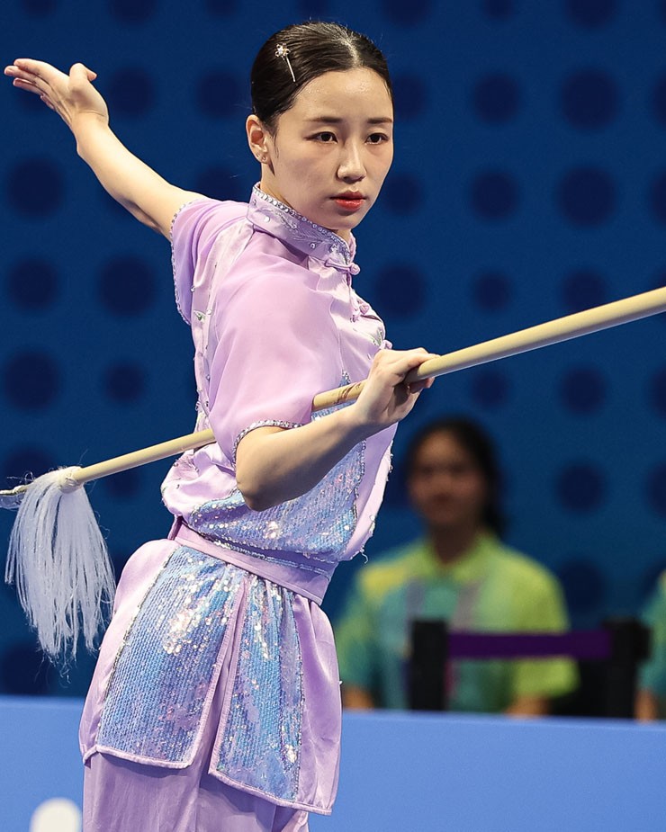 Seo Hee Joo khi tham gia thi đấu ASIAD 2023