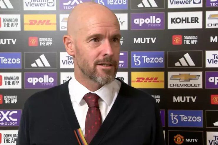 HLV Ten Hag chia sẻ về trận thắng Crystal Palace trên MUTV