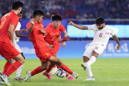 Video bóng đá U23 Trung Quốc - U23 Qatar: Bàn thắng đến sớm, phút cuối căng thẳng (ASIAD)