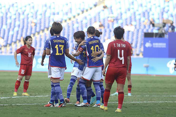 Video bóng đá ĐT nữ Việt Nam - Nhật Bản: Sụp đổ hiệp 2, &#34;cầu cứu&#34; Myanmar (ASIAD) - 1