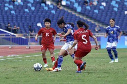 Video bóng đá ĐT nữ Việt Nam - Nhật Bản: Sụp đổ hiệp 2, tiếc nuối rời giải (ASIAD)
