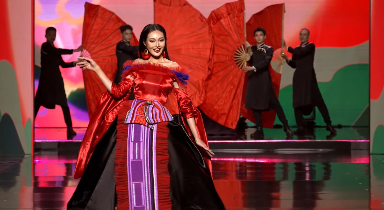 Trực tiếp: Ấn tượng trang phục dân tộc ở chung kết Miss Universe Vietnam 2023 - 7