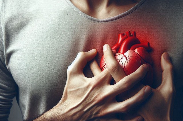 Các vấn đề về tim là một nguyên nhân gây đột tử phổ biến - Ảnh AI: Anh Thư